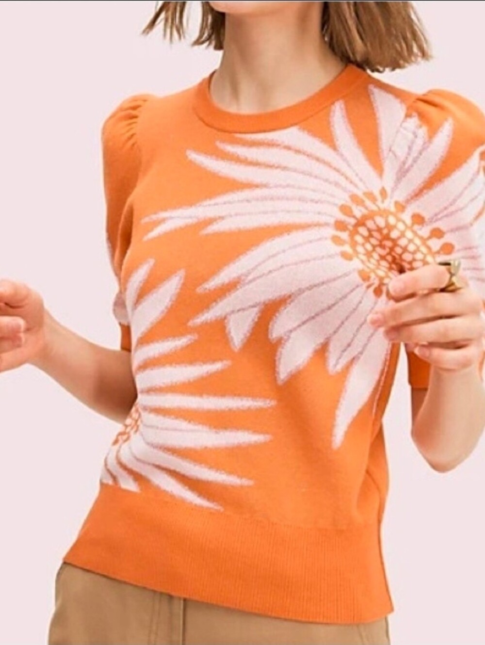 New Kate Spade Falling Flower Top. Size S.